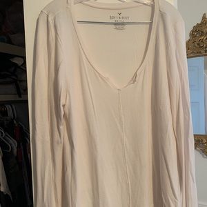 Soft and sexy waffle long sleeve